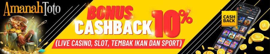 Bonus Cashback 10%